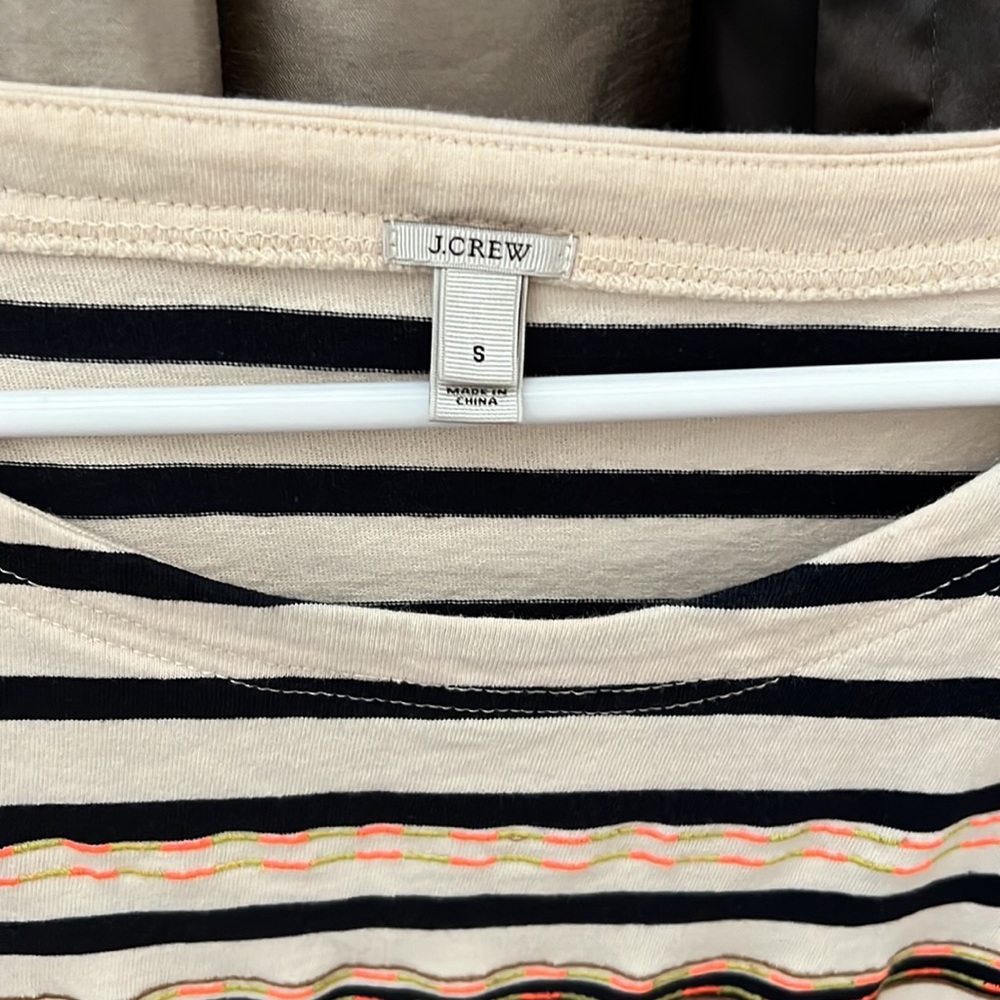 J crew - striped blouse - Picture 2 of 6